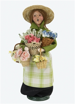 Byers' Choice Caroler - Flower Vendor