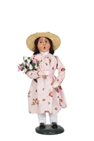 Byers' Choice Caroler -   Girl with Flowers