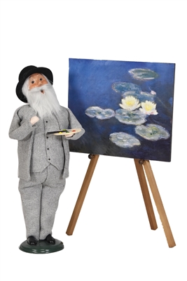 Byers' Choice Caroler -   Claude Monet w/easel