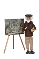 Byers' Choice Caroler -   Pierre Renoir w/easel