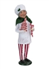 Byers' Choice Caroler - Candy Cane Mrs Claus