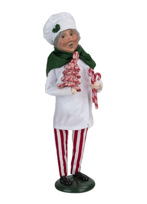 Byers' Choice Caroler - Candy Cane Mrs Claus