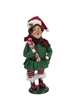 Byers' Choice Caroler - Elf with Candy Canes