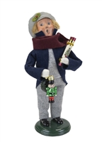 Byers' Choice Caroler - Glass Ornament Boy