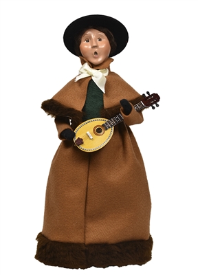 Byers' Choice Caroler -Woman with Mandolin