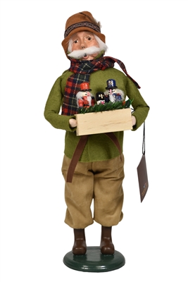 Byers' Choice Caroler - Cry Selling Nutcrackers