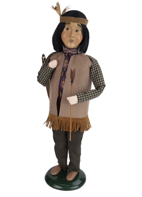 Byers' Choice Caroler - Native American Man