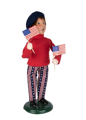 Byers' Choice Caroler - Patriotic Boy