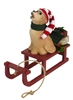 Byers' Choice  - Dog with Sled