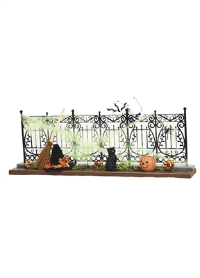 Byers' Choice Caroler - Halloween Fence