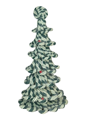 Byers' Choice Caroler - Green Candy Cane Tree