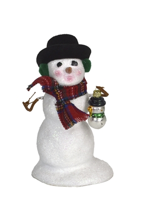 Byers' Choice Caroler - Snowman with Ornament