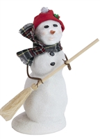 Byers' Choice Caroler -  Snowman with Broom