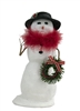 Byers' Choice Caroler -Snowman with Wreath