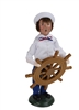 Byers' Choice Caroler - Boy with Ship Wheel