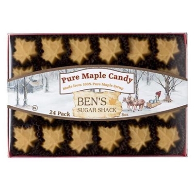 Ben's Sugar Shack - 24 Pack Leaf Candy