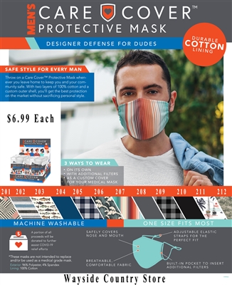 Care Cover Protective Face Mask-Mens