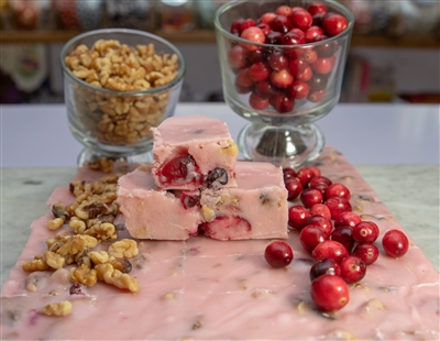 Cranberry Walnut Fudge