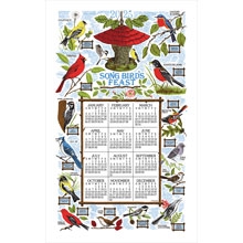 2025 - Kay Dee Calendar Towel Linen Like - Songbird Festival