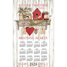 2025 - Kay Dee Calendar Towel Linen Like - Kitchen Sentiments