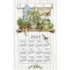 2025 - Kay Dee Calendar Towel Linen Like - Fresh Herbs