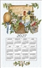 2026 - Kay Dee Calendar Towel Linen Like - Wine Basket
