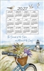 2026 - Kay Dee Calendar Towel Linen Like - Seashore
