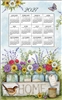 2026 - Kay Dee Calendar Towel Linen Like - Home Floral