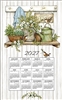 2026 - Kay Dee Calendar Towel Linen Like - Fresh Herbs