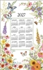 2026 - Kay Dee Calendar Towel Linen Like - Garden Walk