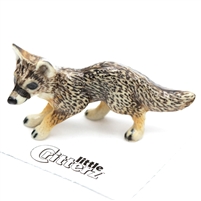 Little Critterz - "Climber" Gray Fox