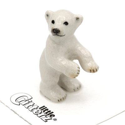 Little Critterz - "Conrad" Polar Bear Cub