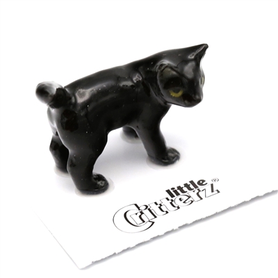 Little Critterz - "Onyx" Black Kitten
