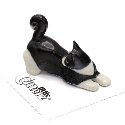 Little Critterz - "Chessie" Tuxedo Kitten