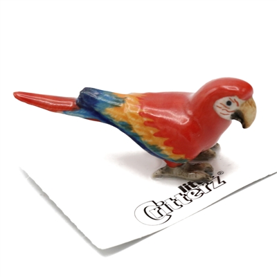Little Critterz - "Scarlet" Macaw