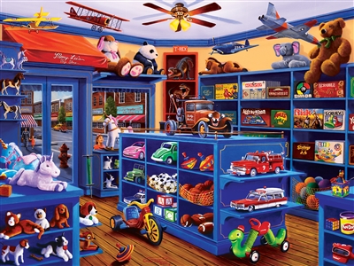 Puzzle - Shopkeepers Mary Lees's Toy Store 750 Piece Jigsaw Puzzle