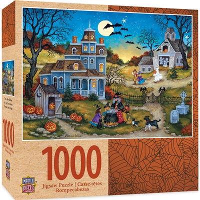 Puzzle - Halloween Three Little Witches