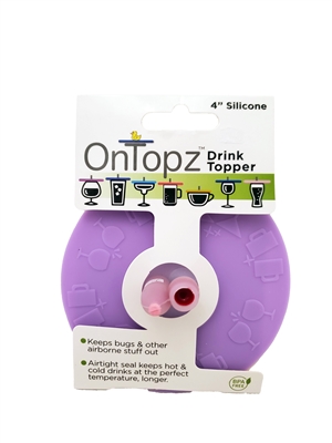 OnTopz - 4" Drink Topper - Wine anyone?