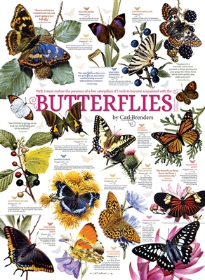 Puzzle - Butterfly Collection