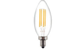 TW Lighting Equivalent 40W Incandescent LED B11 Candelabra