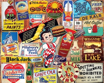 Puzzle - Vintage Signs