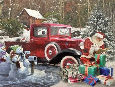 Puzzle - Santa and Truck