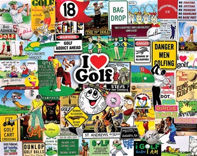 Puzzle -  I Love Golf