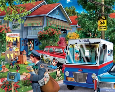 Puzzle - It's the Mailman