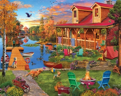 Puzzle - Adventures at the Lake