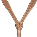 Barefoot Padded Leather Breast Collar - Natural