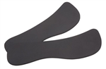 Inlays for saddle pads Cellular rubber