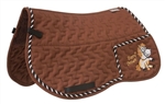 Barefoot Barry Brown Saddle Pads