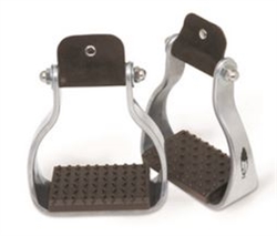 Barefoot Aluminum Western Soft Step Stirrups