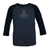 T-Shirt - Golden Gate Bridge Raglan